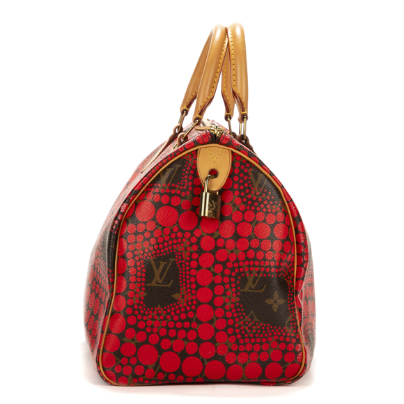 Louis Vuitton Ltd. Ed. Yayoi Kusama Infinity Dots Speedy 30 - Picture 3 of 9